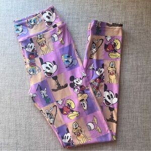 LuLaRoe Mickey and Friends Leggings